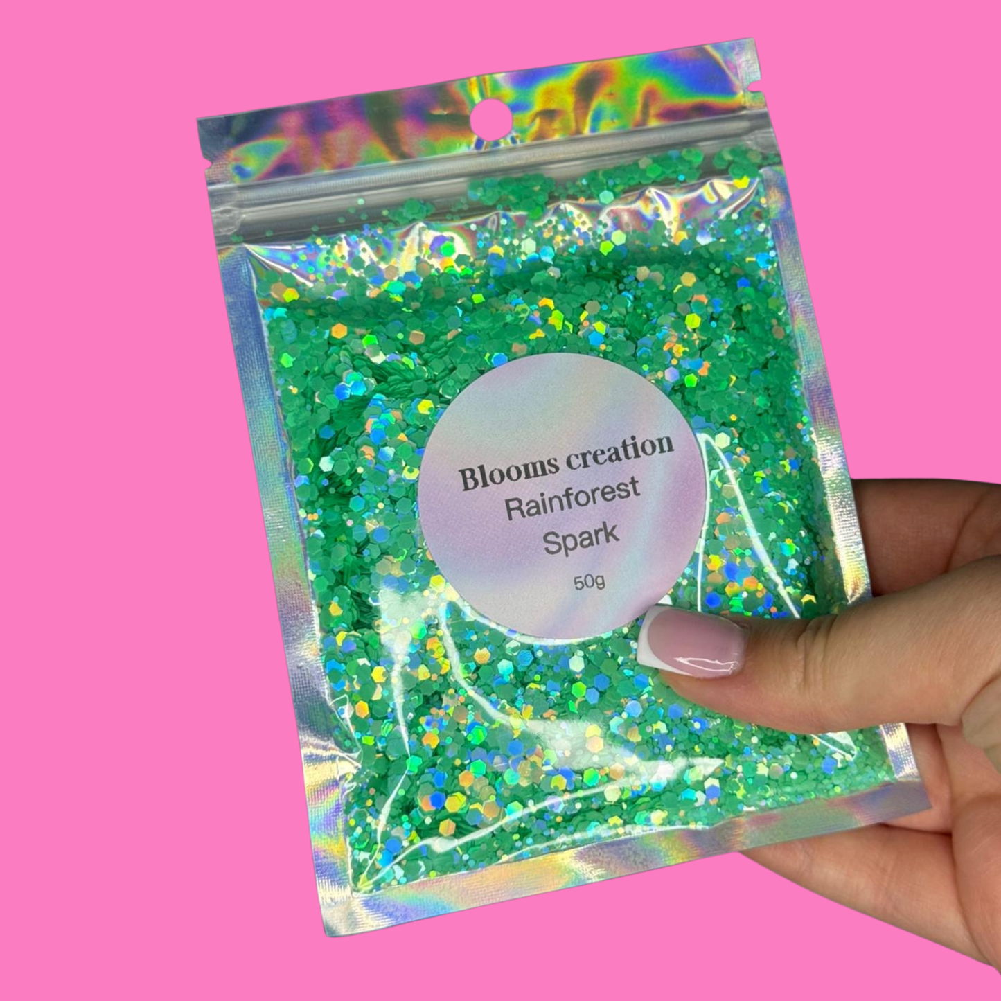 Rainforest Spark - Chunky Glitter Mix - 50g