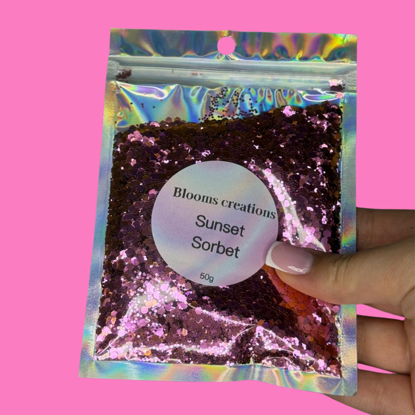 Sunset Sorbet - Chunky Glitter Mix - 50g
