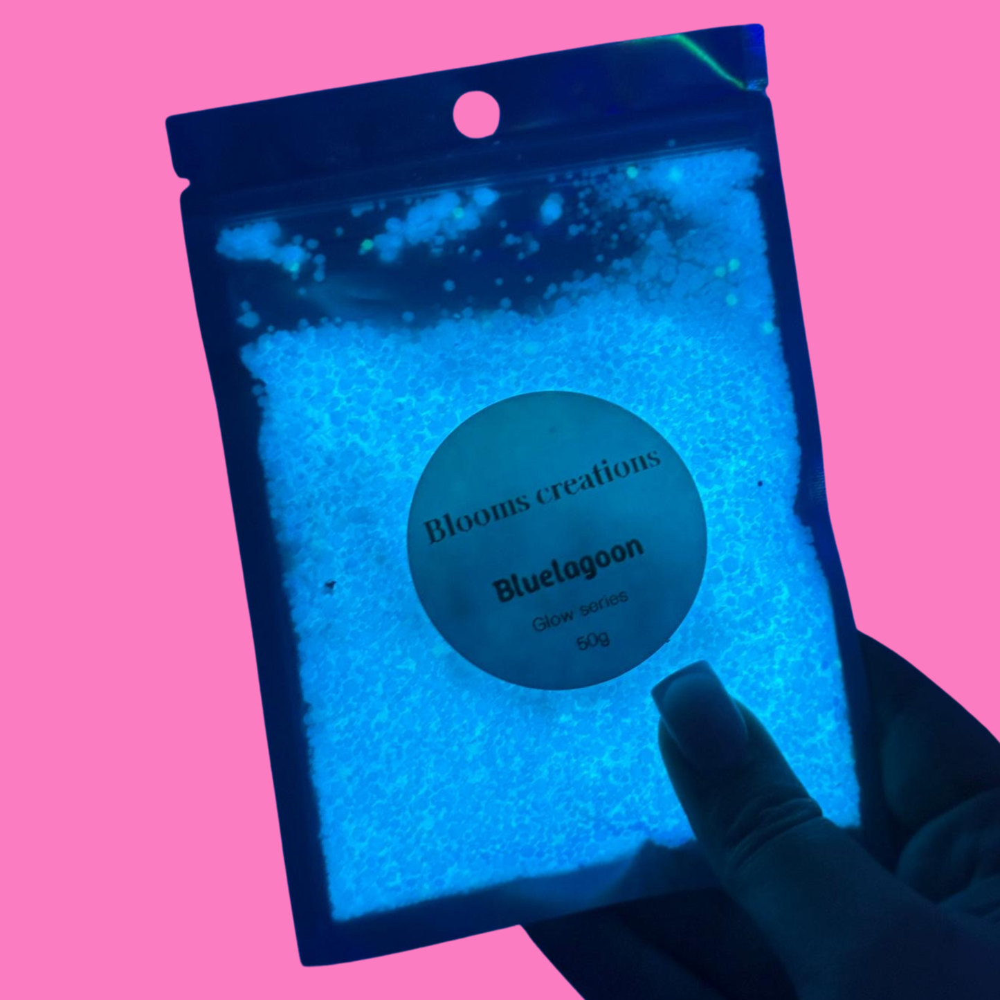 Blue Lagoon - Glow in the Dark Glitter - 50g