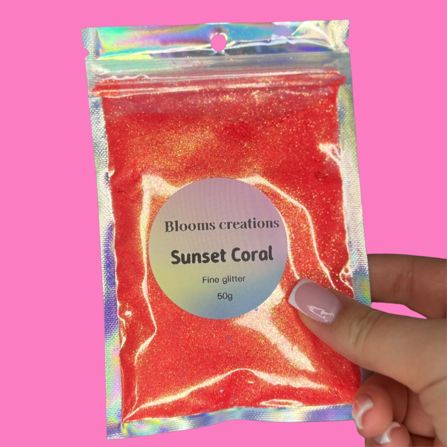 Sunset Coral - Fine Glitter - 50g