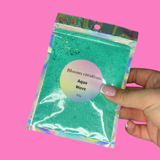 Aqua Wave - Chunky Glitter Mix - 50g