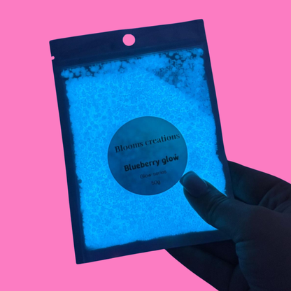 Blueberry Glow - Glow in the Dark Glitter - 50g