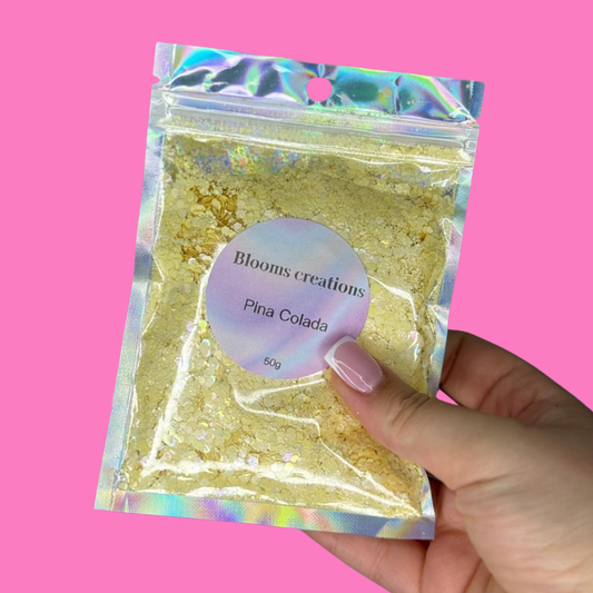 Pina Colada - Chunky Glitter Mix - 50g