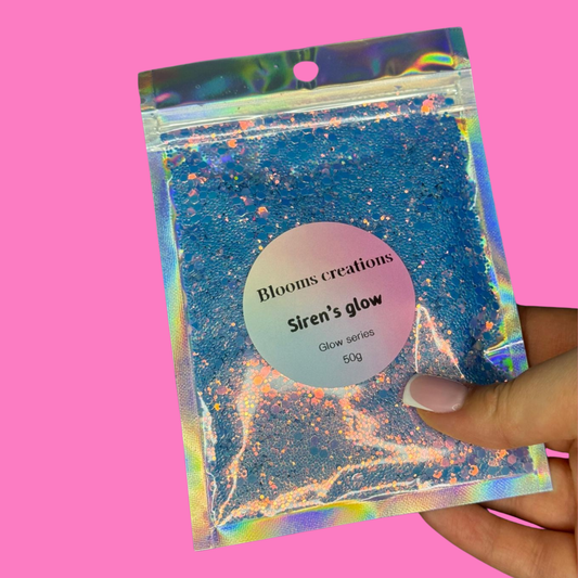 Sirens Glow - Glow in the Dark Glitter - 50g
