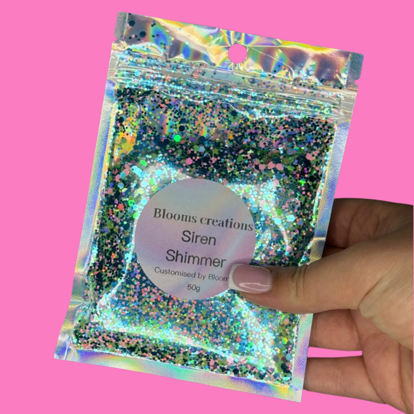 Siren Shimmer - Chunky Glitter Mix - 50g