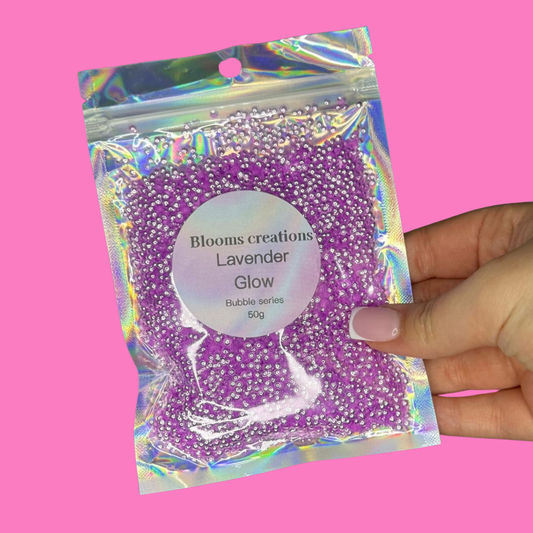 Lavender Glow - Bubble Glitter - 50g