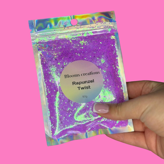 Rapunzel Twist - Chunky Glitter Mix - 50g