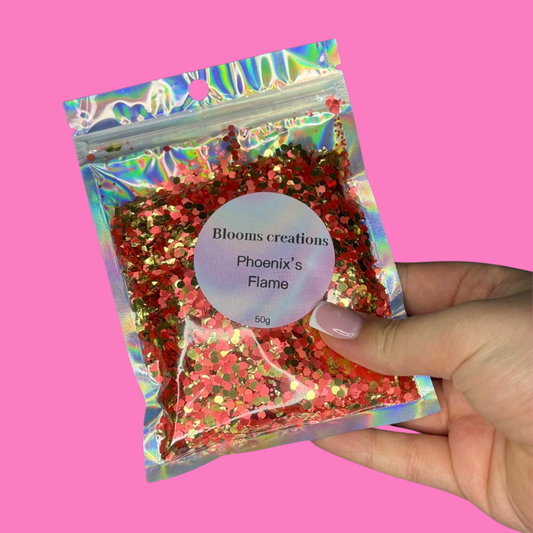 Phoenix's Flame - Chunky Glitter Mix - 50g