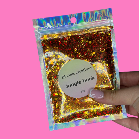Jungle Book - Chunky Glitter Mix - 50g