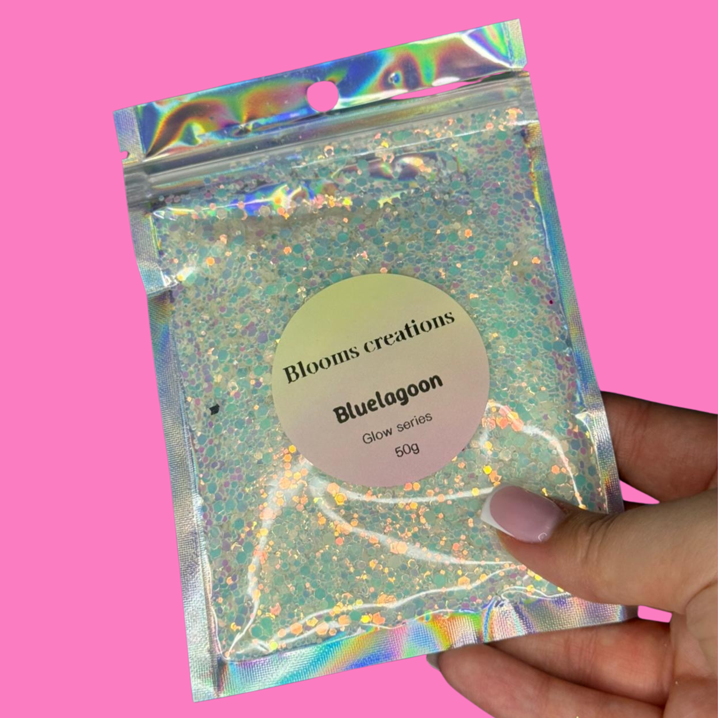 Blue Lagoon - Glow in the Dark Glitter - 50g