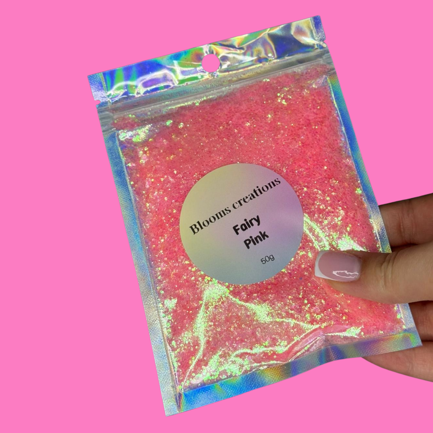 Fairy Pink - Chunky Glitter Mix - 50g