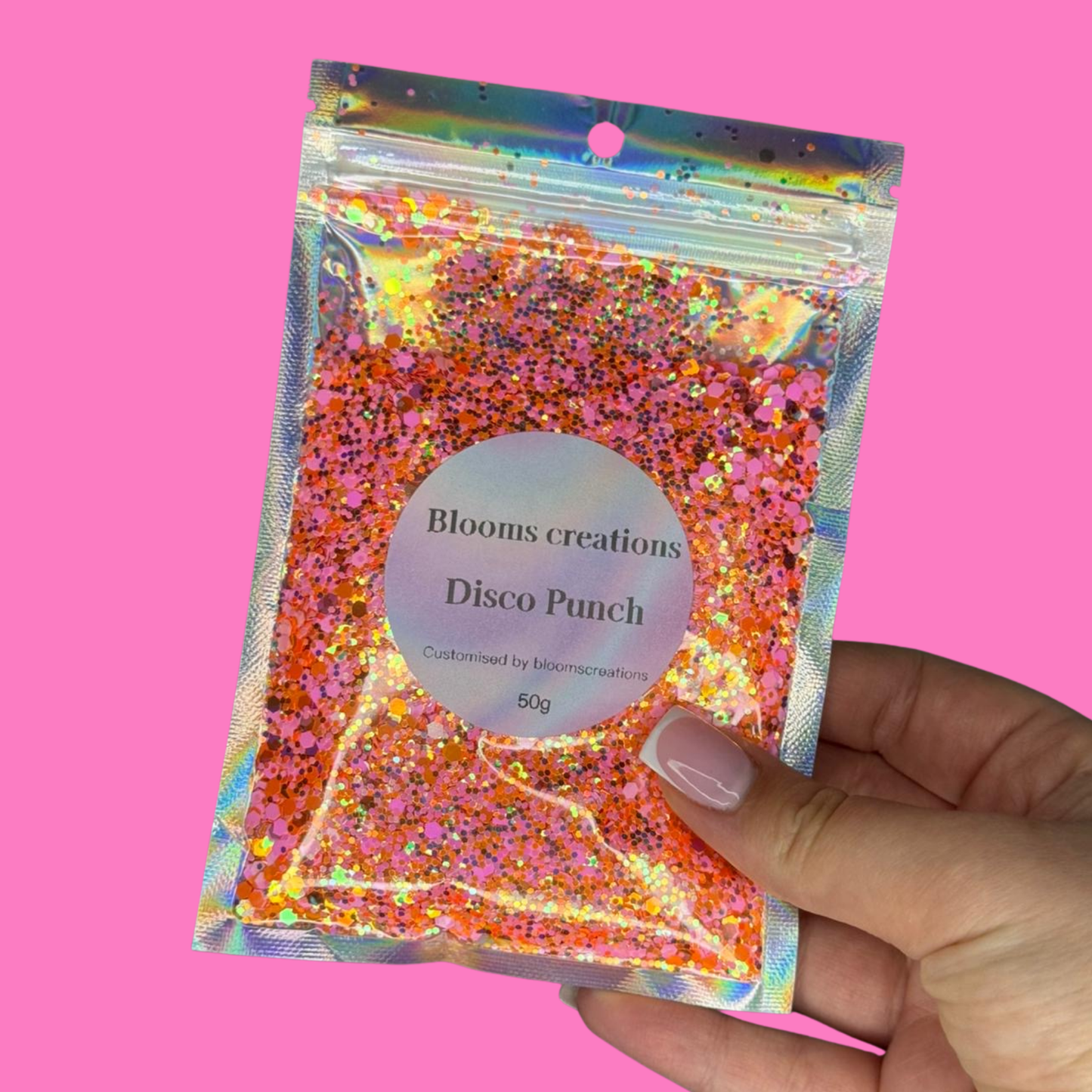 Disco Punch - Chunky Glitter Mix - 50g