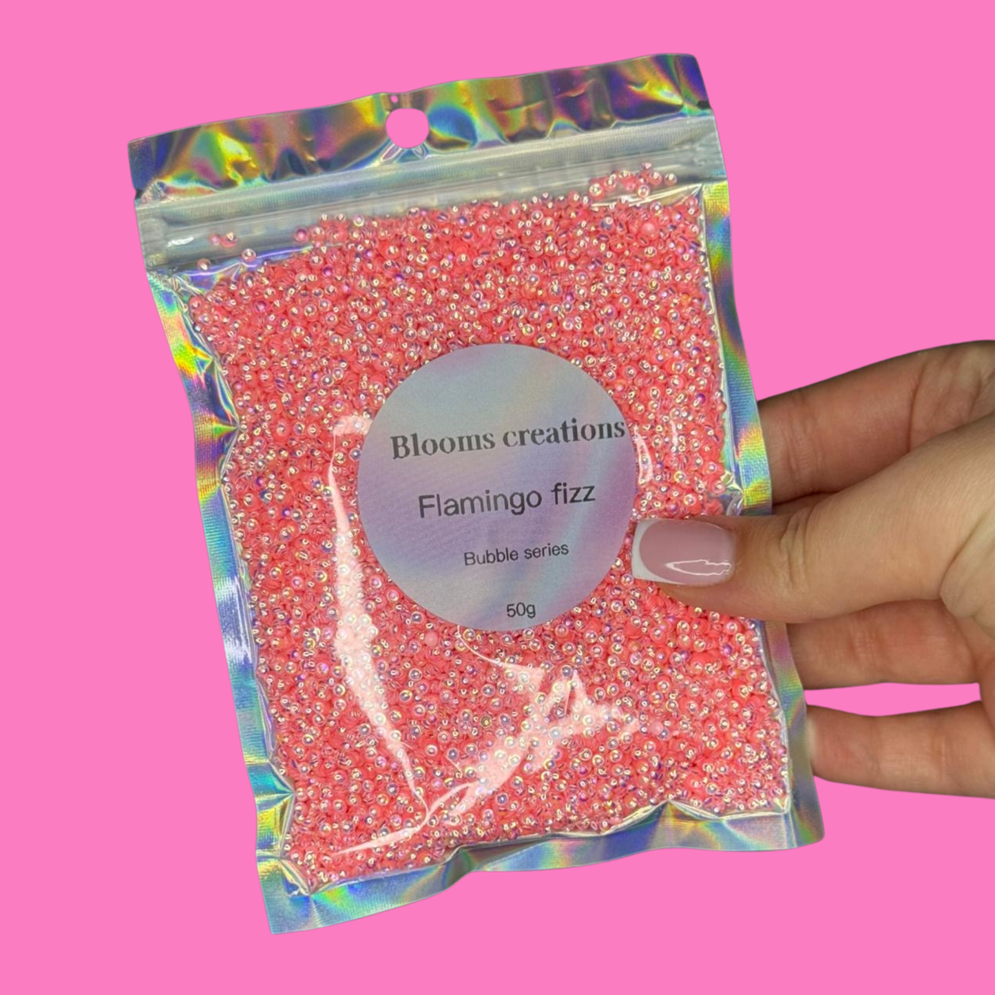 Flamingo Fizz - Bubble Glitter - 50g
