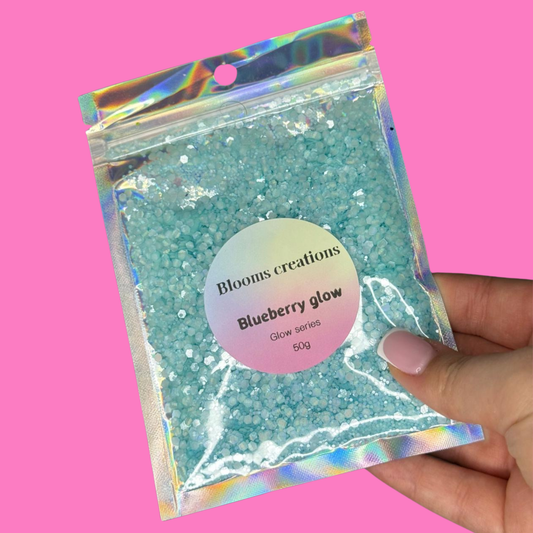 Blueberry Glow - Glow in the Dark Glitter - 50g