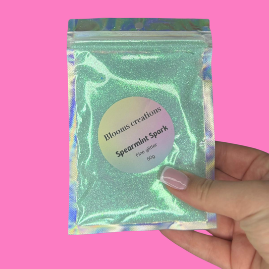 Spearmint Spark - Fine Glitter - 50g